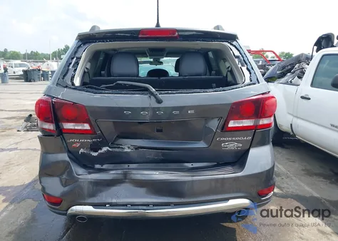2018 Dodge Journey Crossroad Awd из США, поврежденный, VIN 3C4PDDGG8JT450609